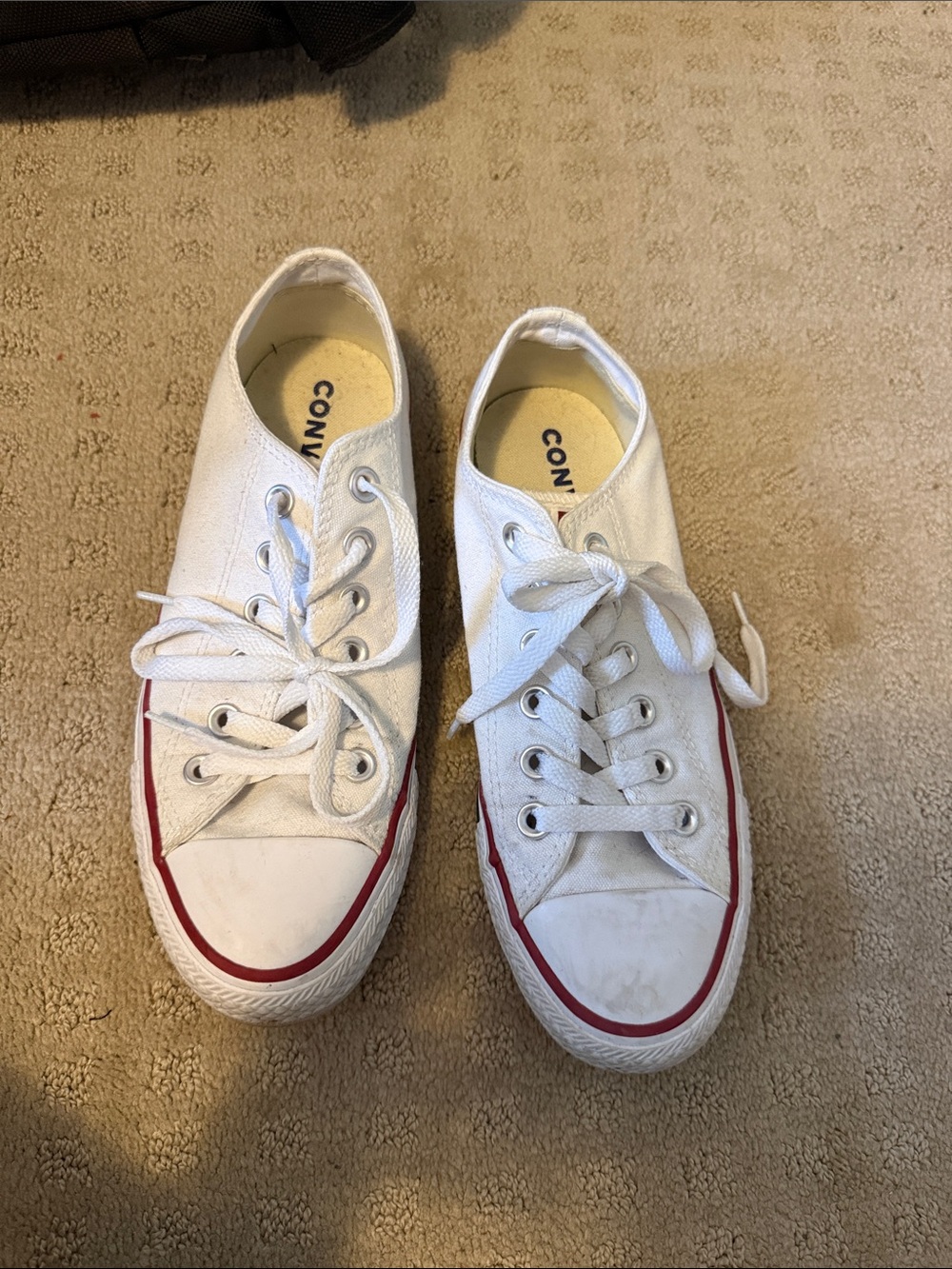 White Converse